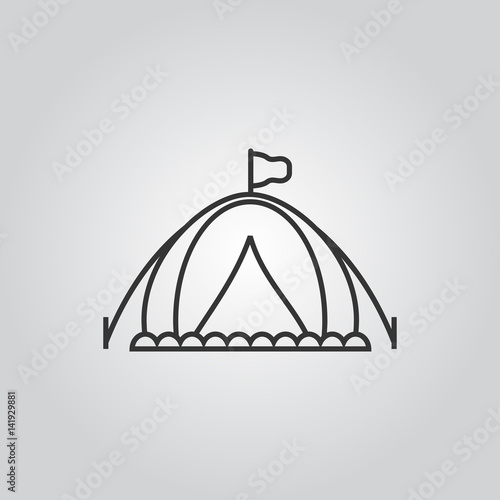 tent Icon Vector