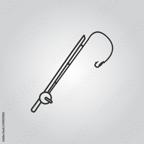 Fishing rod icon