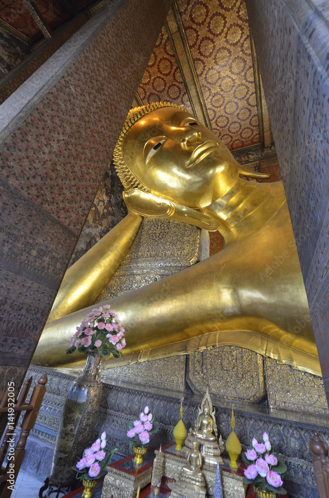 46m long reclining Buddha