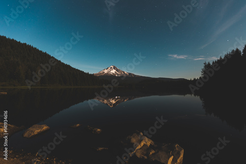 Mount Hood Reflecting on Trillium Lake © Shane Cotee