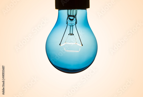 vintage incandescent light bulb for creativity concept © missisya