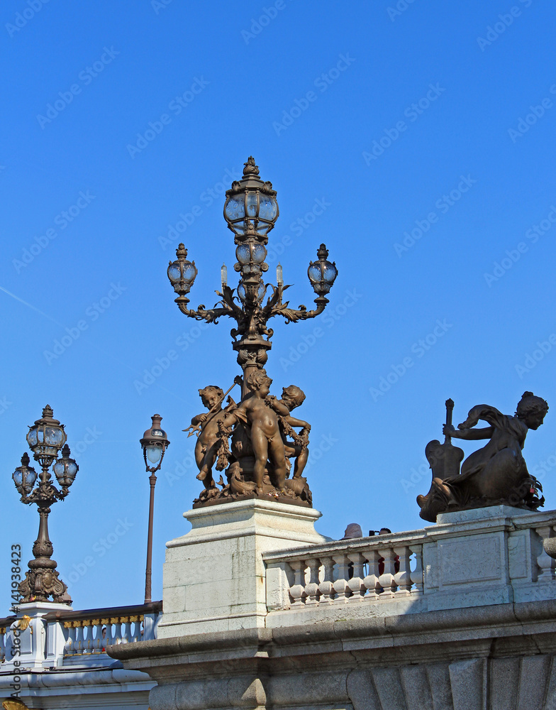 Fototapeta premium Paris le pont Alexandre III