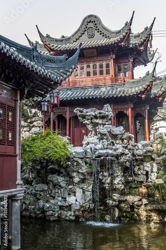 Photography Man-made Chinese landscaped gardens - a poem of flowers, stones and water