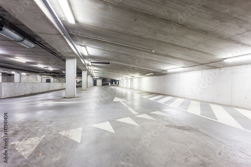 an underground garage © denboma