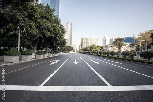 Road in the city