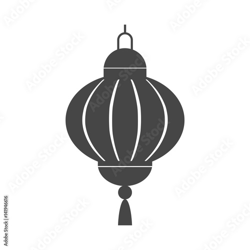 Chinese Lantern icon - Vector Illustration