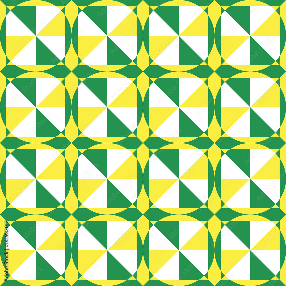 The vector pattern.Mosaic style The vector pattern.Mosaic style