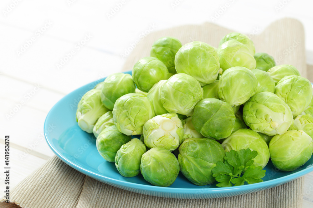 raw Brussels sprouts