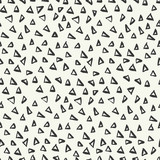 Hand Drawn Seamless Vector Pattern.Fresh and Imperfect Brushstrokes.Hand painted Ink textures