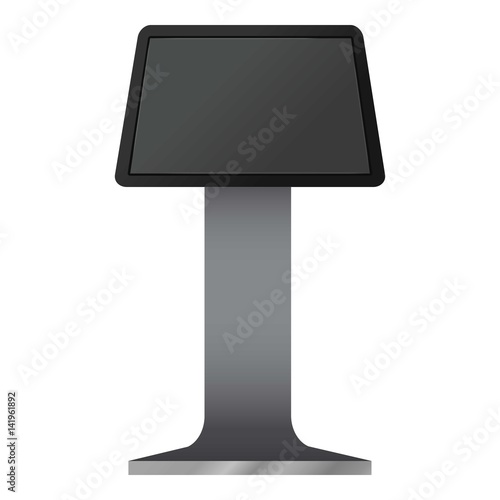 Digital touchscreen terminal mockup