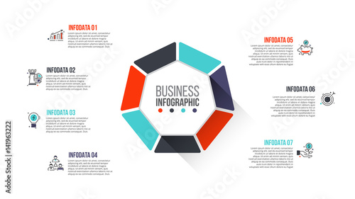 Business data visualization.