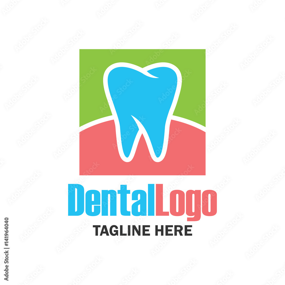 teeth for dentistry / stomatologist / dental clinic logo. flat vector illustration teeth for dentistry / stomatologist / dental clinic logo. flat vector illustration