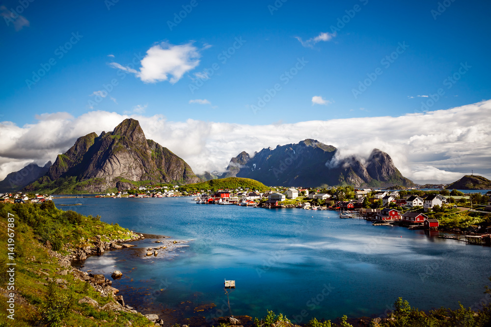 Lofoten archipelago islands Norway