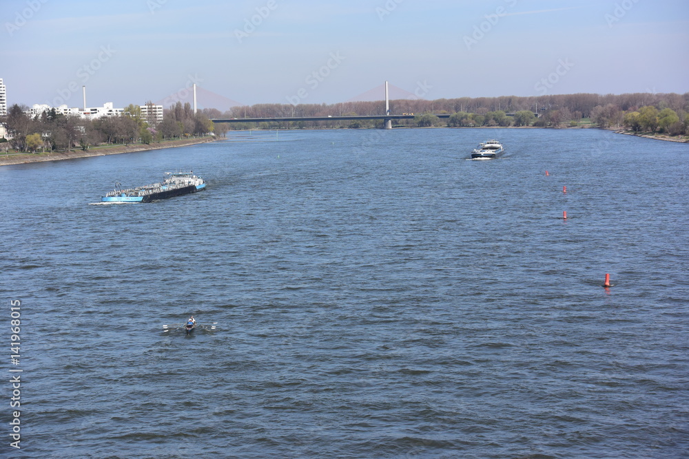 Obraz premium Rhein Landschaft