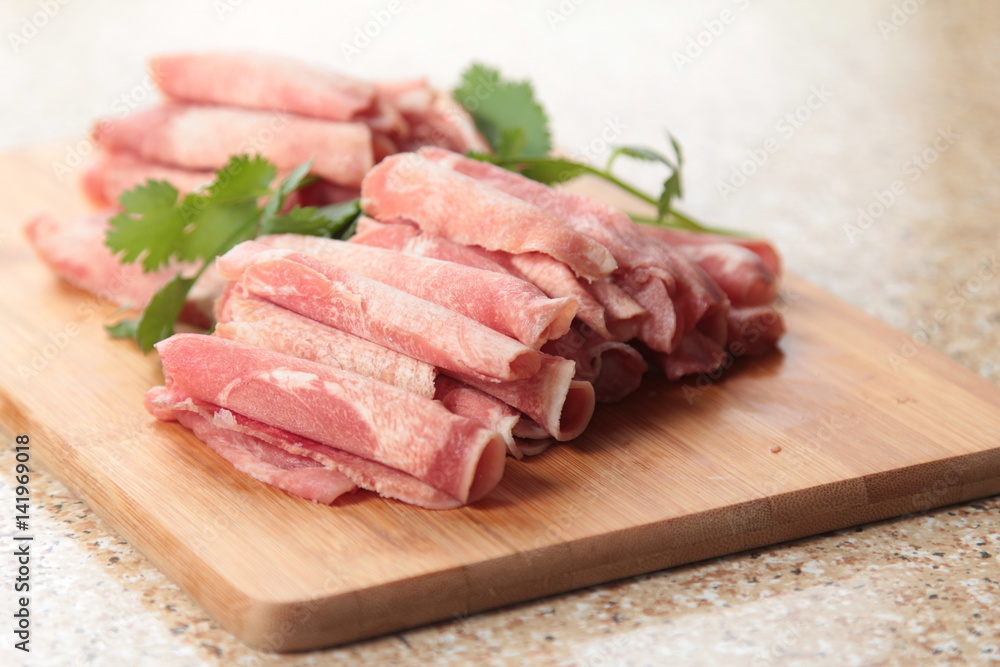 a tasty cuisine photo of raw beef