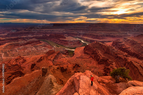 Dead Horse Point State Park  Canyonlands National Park  Utah  USA