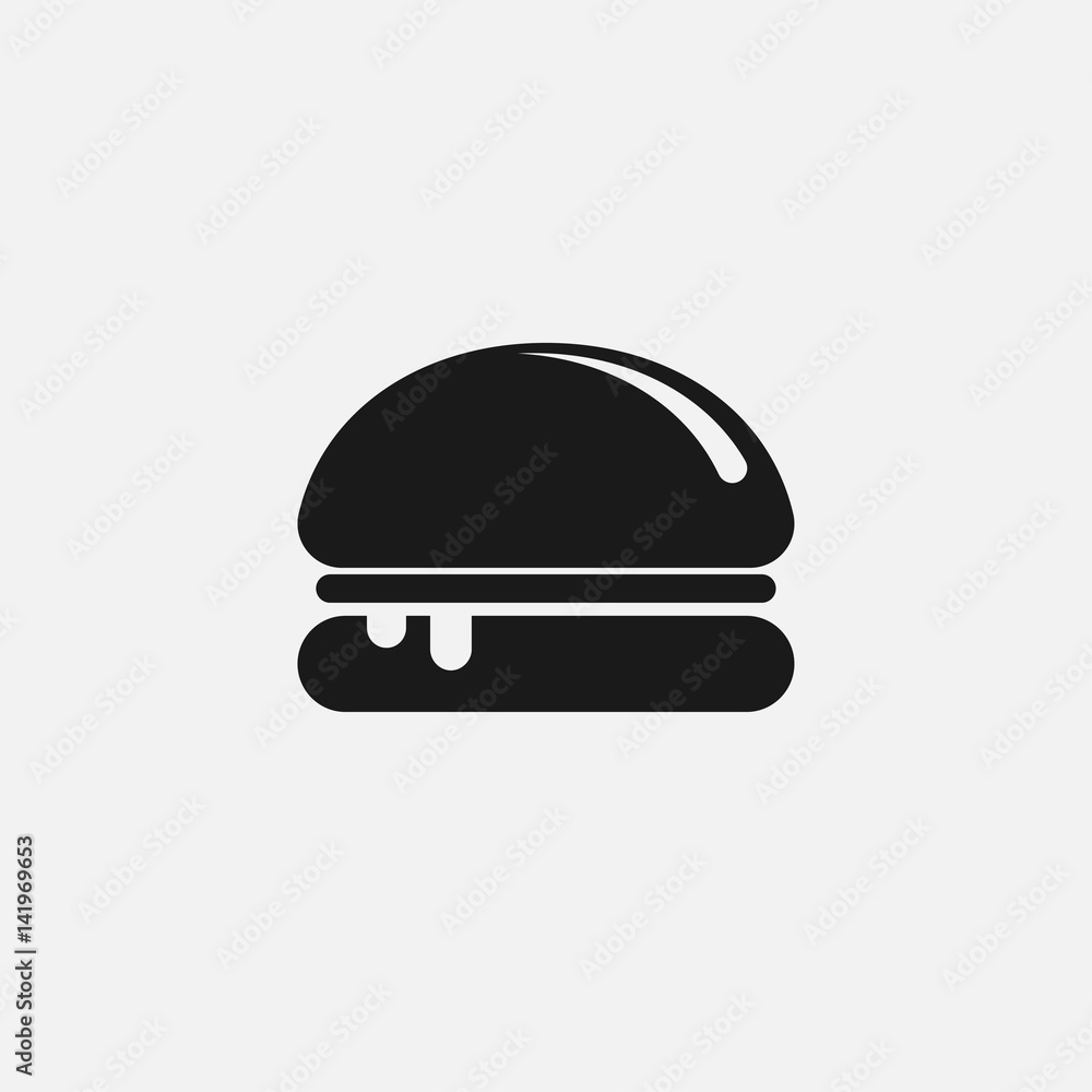 Fototapeta premium Hamburger icon Vector.