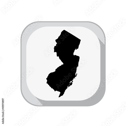 Map of the U.S. state of New Jersey