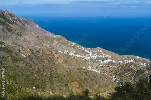 Taganana in the Anaga Mountains, Tenerife, Spain
