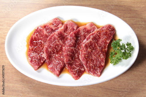 raw beef