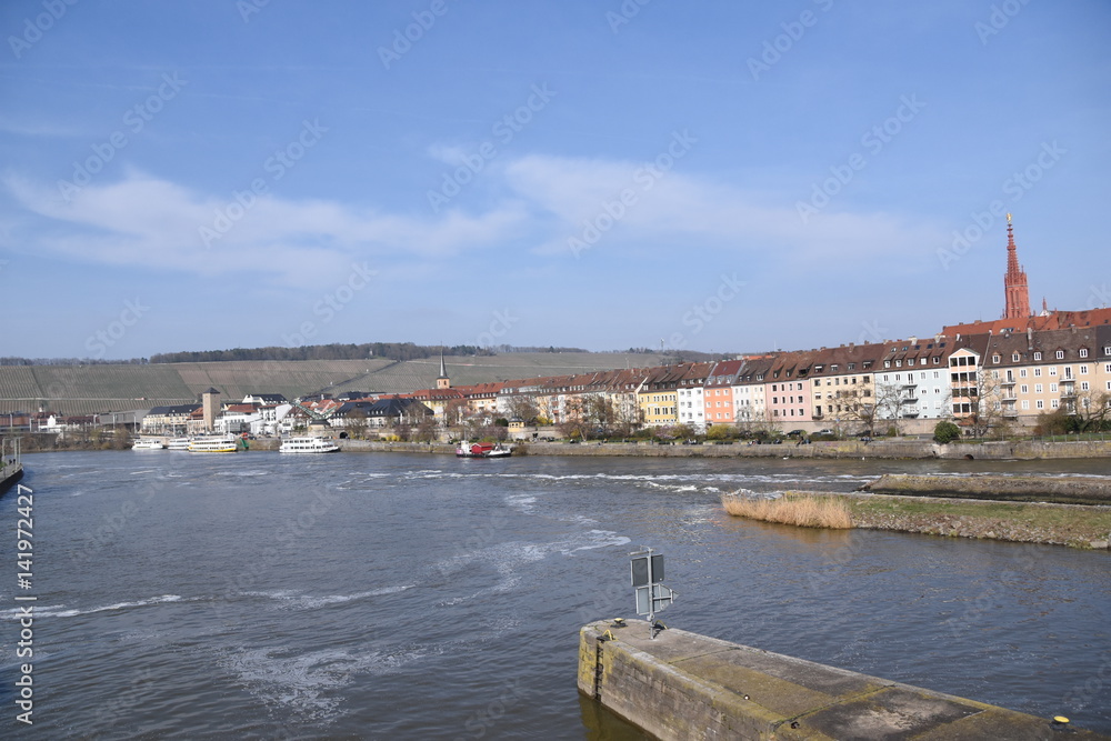 Der Main bei Würzburg Der Main bei Würzburg