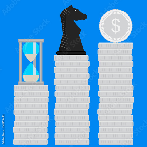 Finance strategy concept