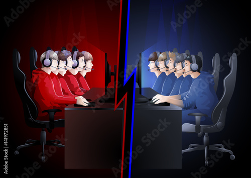Cyber sport team