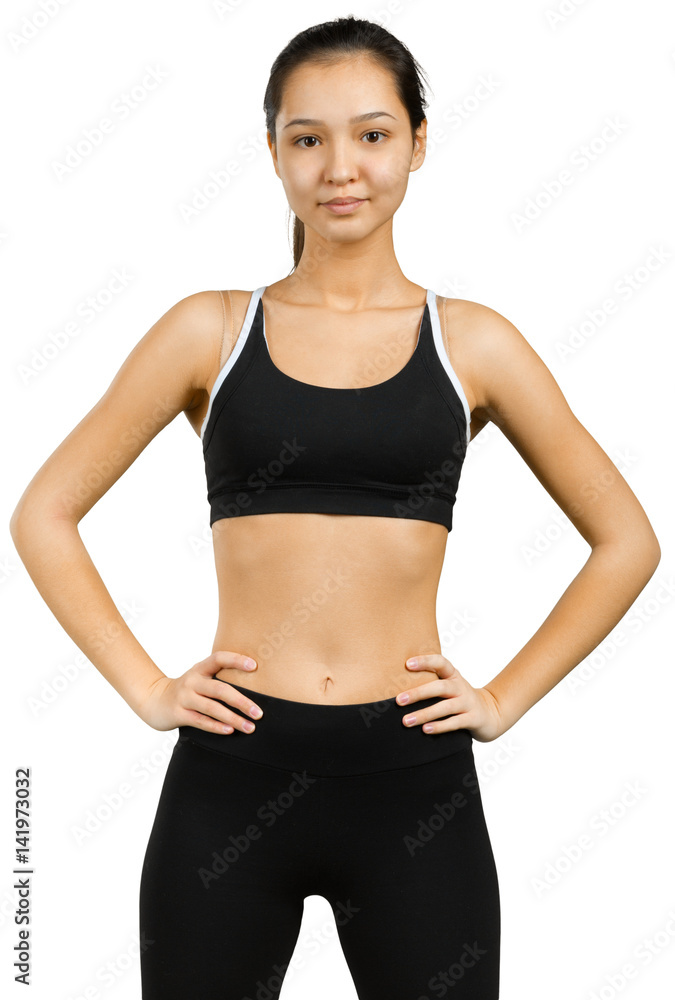 Fitness woman portrait