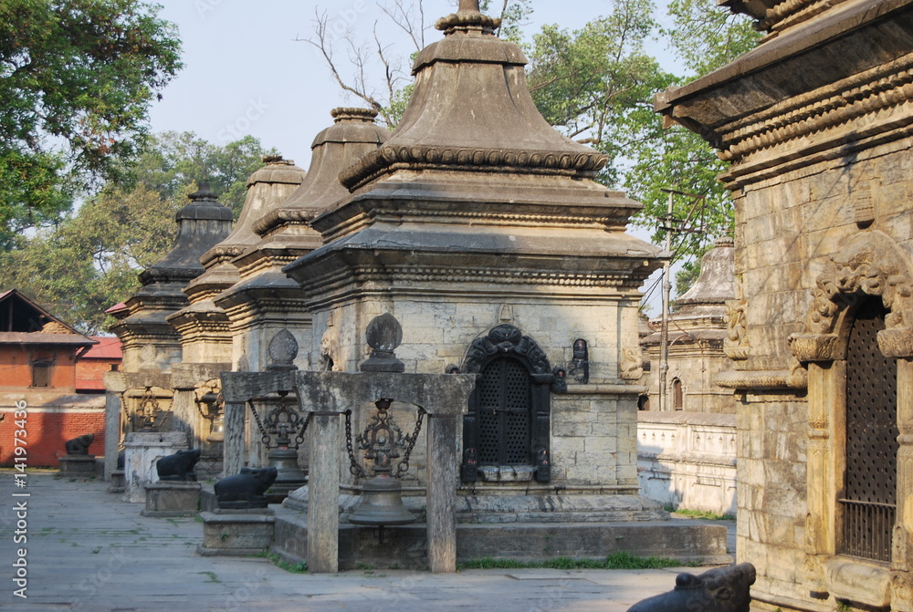 Nepal, Kathmandu, Pashupathi area