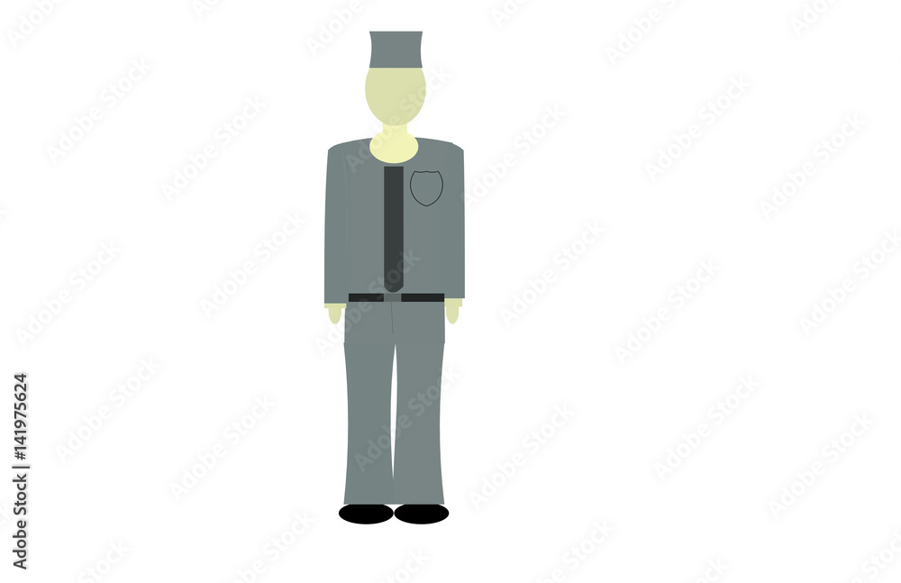 uomo in divisa disegno uomo in divisa disegno