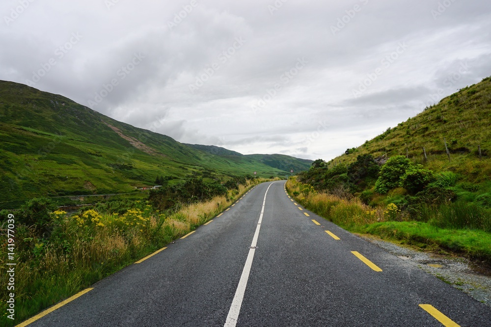 Fototapeta premium Landstraßen in Irland