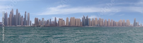 Panorama Dubai city UAE