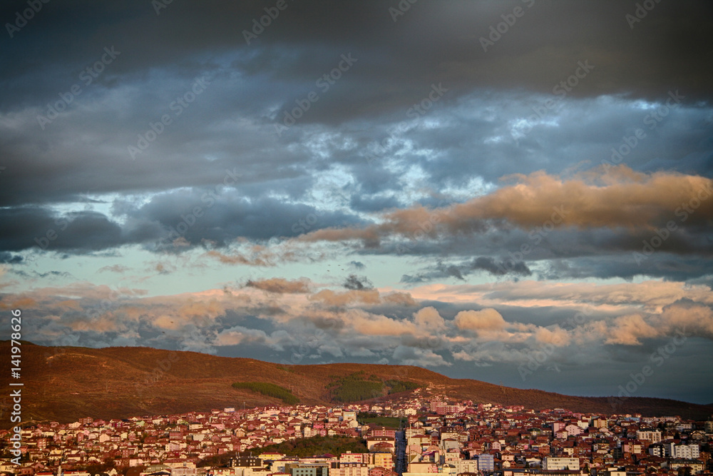 Pristina before sunset