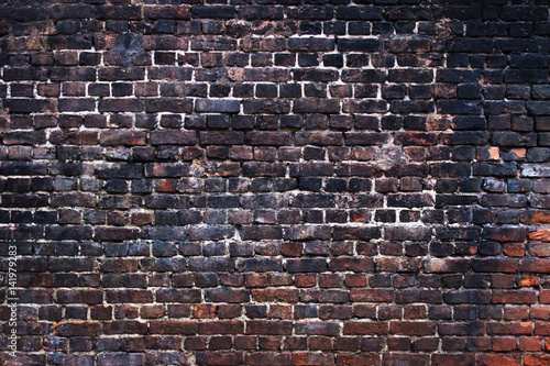 Black brick texture, dark b...