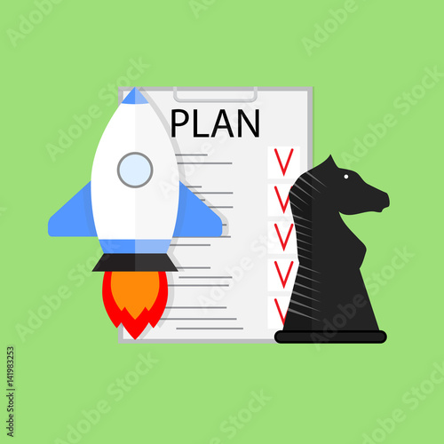 Strategy and tactics of launching startup