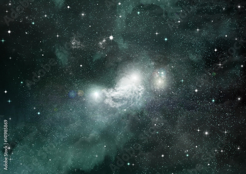 Wallpaper Mural galaxy in a free space Torontodigital.ca