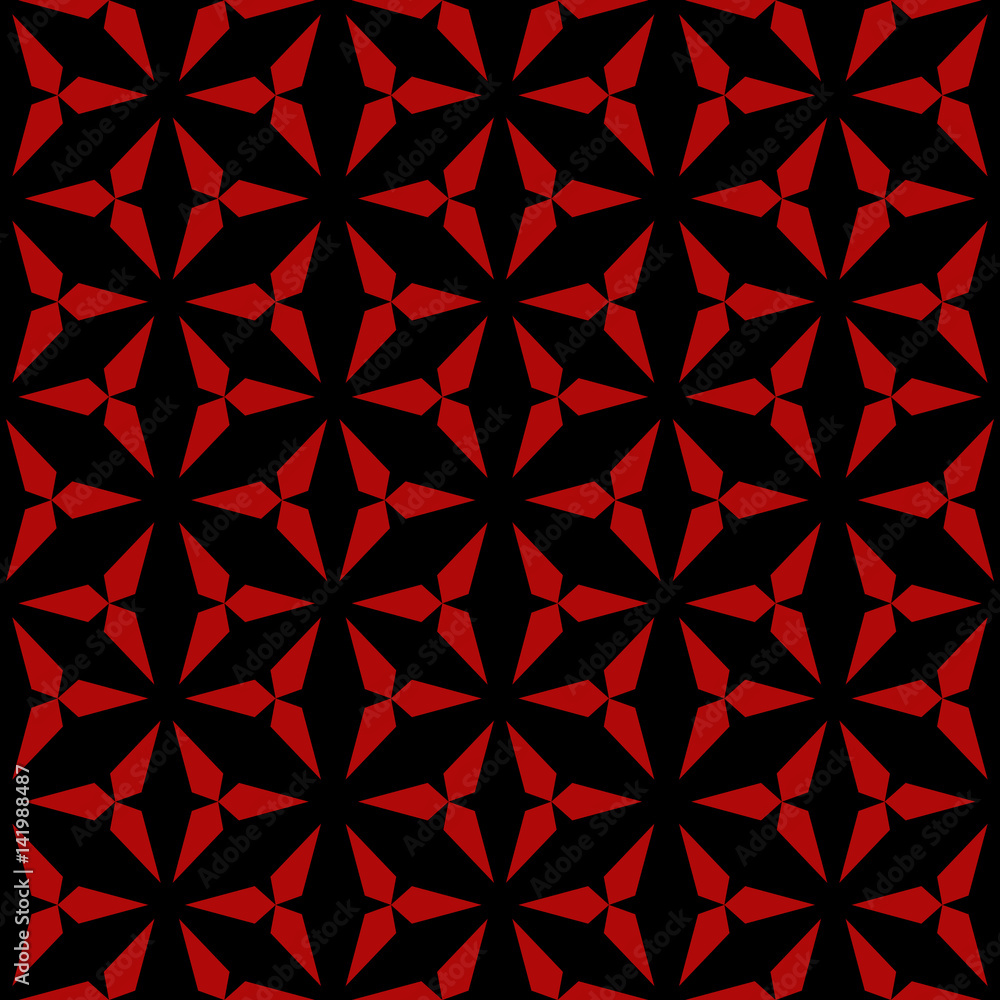 Fototapeta premium Geometric Seamless Pattern Background