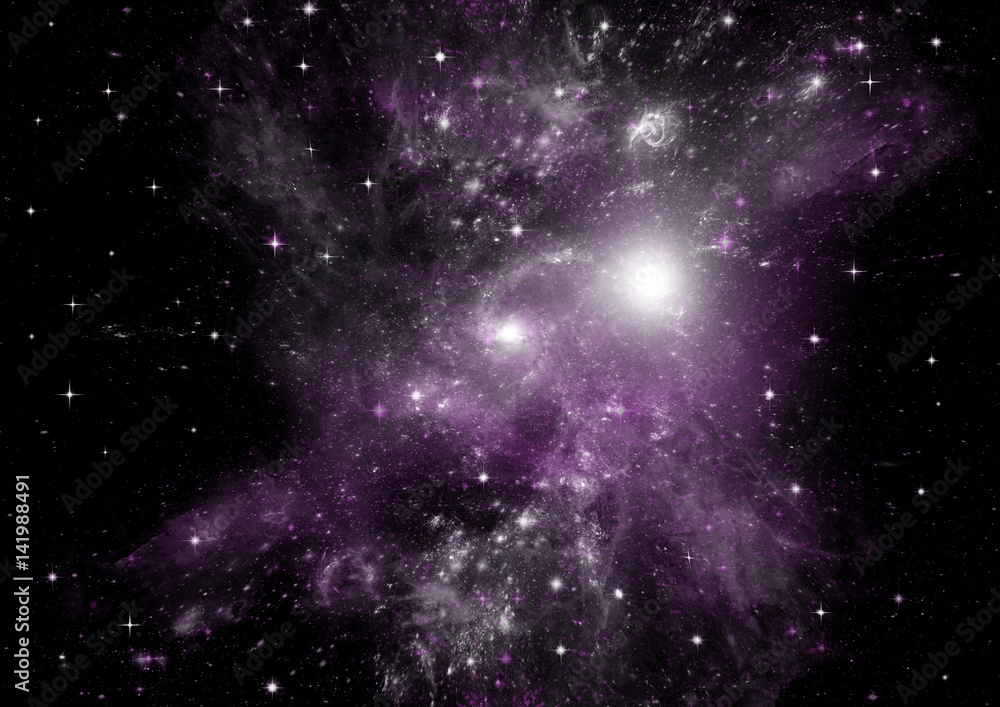 Obraz premium galaktyka w wolnej przestrzeni