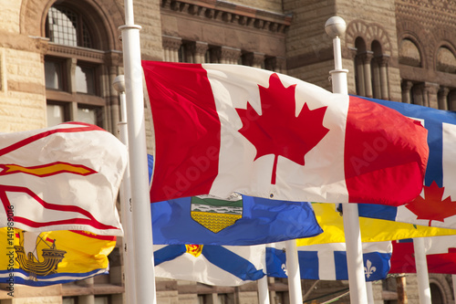 Canada flag, Toronto