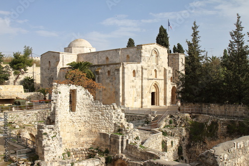 Canvastavla Church of Saint Anne and Pool of Bethesda - Jerusalem - Israel