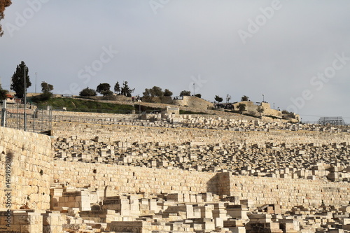 Mount of Olives Jewish Cemetery - Jerusalem - Israel