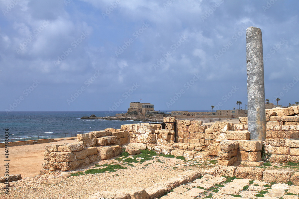 Roman Ruins - Caesarea - Israel