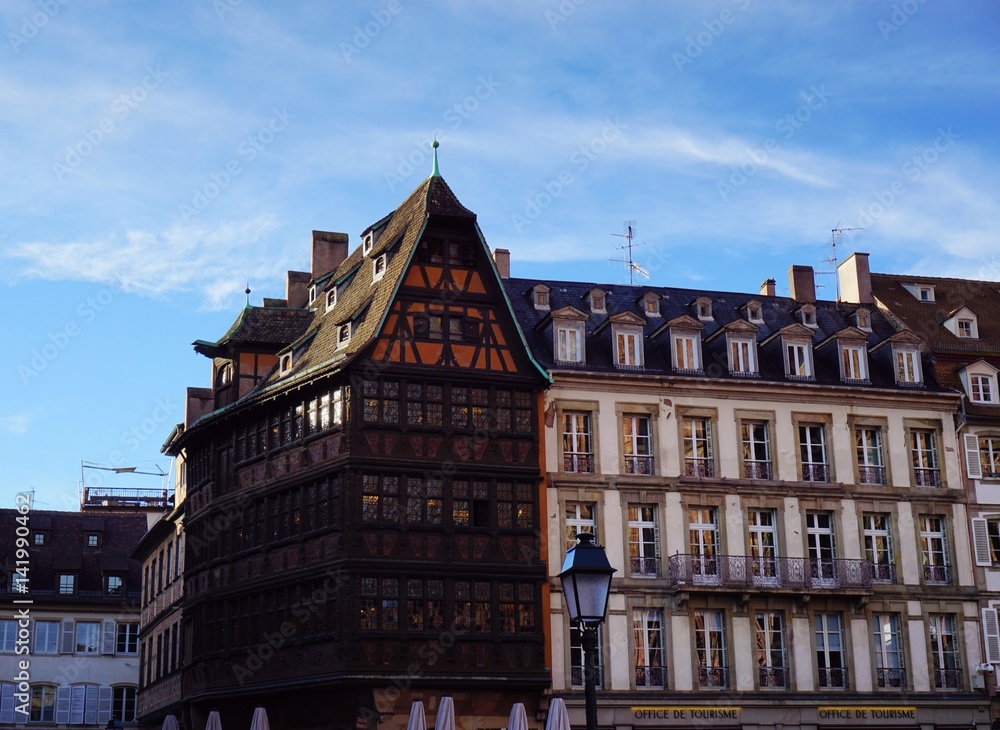 in Straßburgs historischer Altstadt