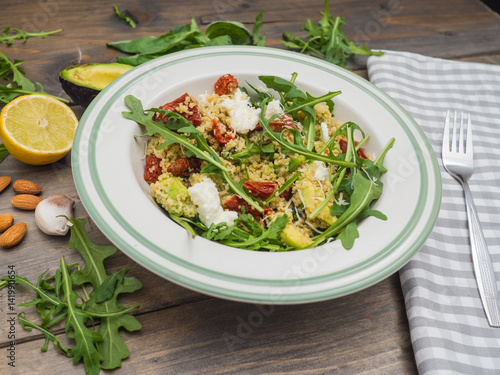 Healthy couscous salad
