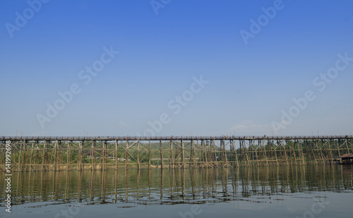Longest wooden bridge in Th...