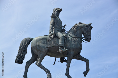 Estatua de Espartero de Bronce