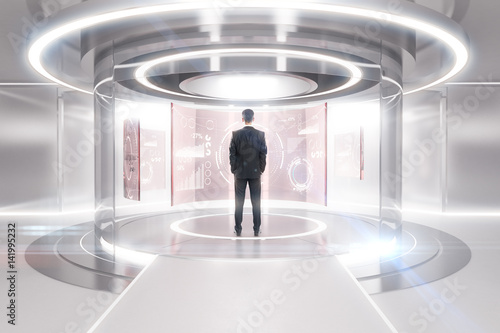 Photos Teleport with financial panels