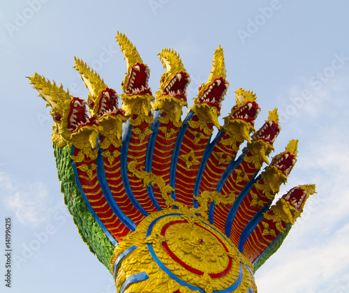 Thai dragon or king of Naga...