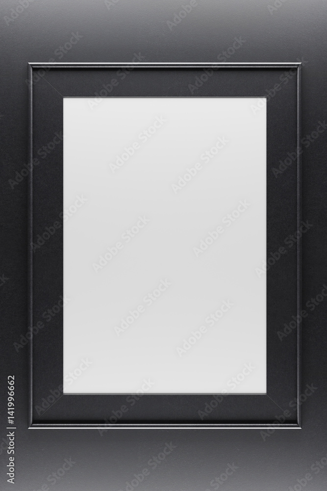 Blank picture frame closeup Blank picture frame closeup