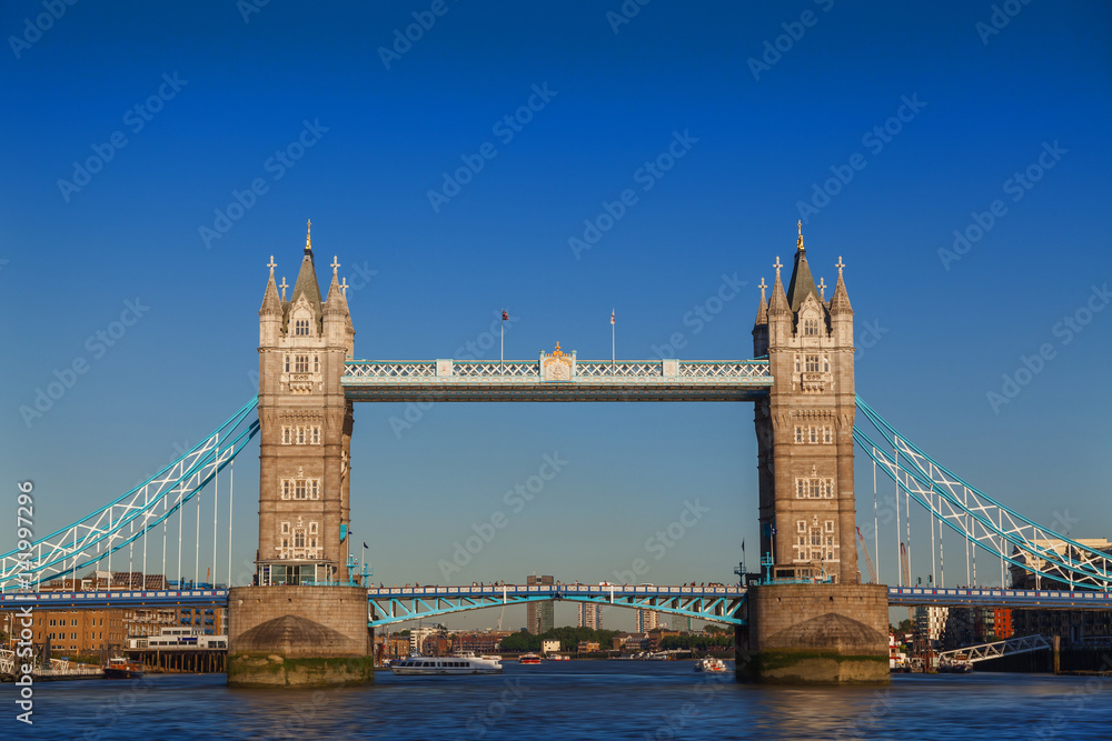 Tower Bridge in London, UK